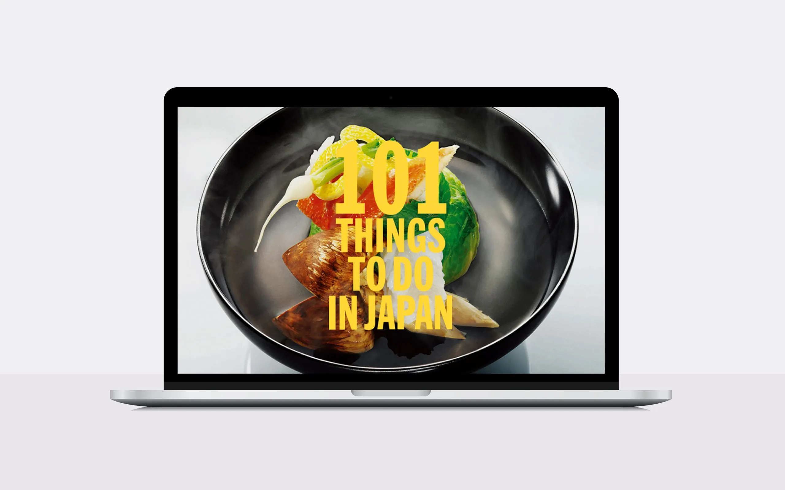 WEBデザイン「101 things to do in Japan 特設サイト」